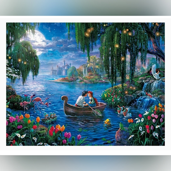 Disney Dreams Collection 4 Puzzles • 500 pieces each • 1 Box • Thomas Kinkade - Picture 7 of 9